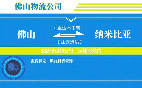 佛山到纳米比亚专线,佛山到纳米比亚空运海运公司